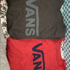 [2] Mens XL Vans Tshirts
